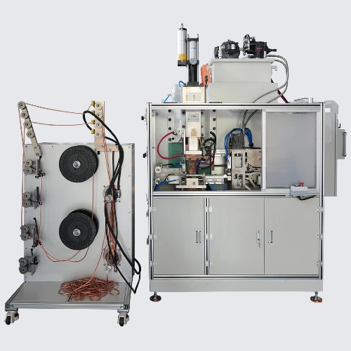 Copper Braid Wire Automatic Squaring Welding Machine Copper Braid Wire Automatic Squaring Welding Machine